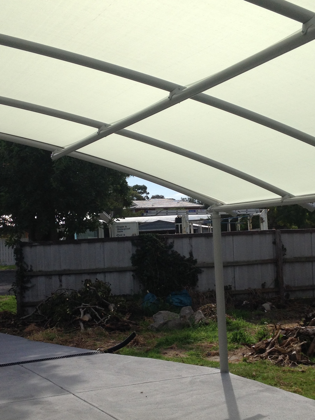 Single Carport Shade