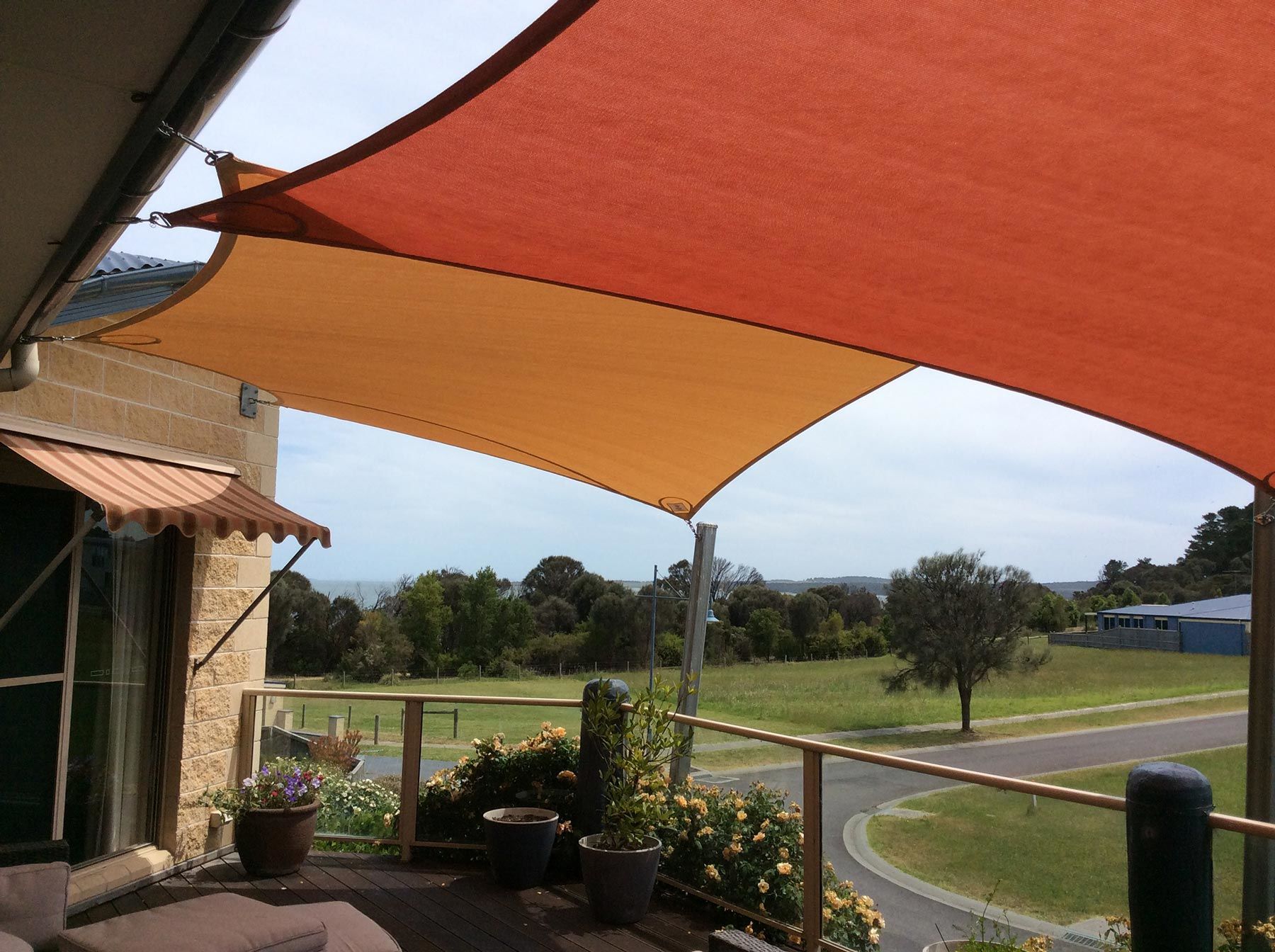 Decking Shade Sails