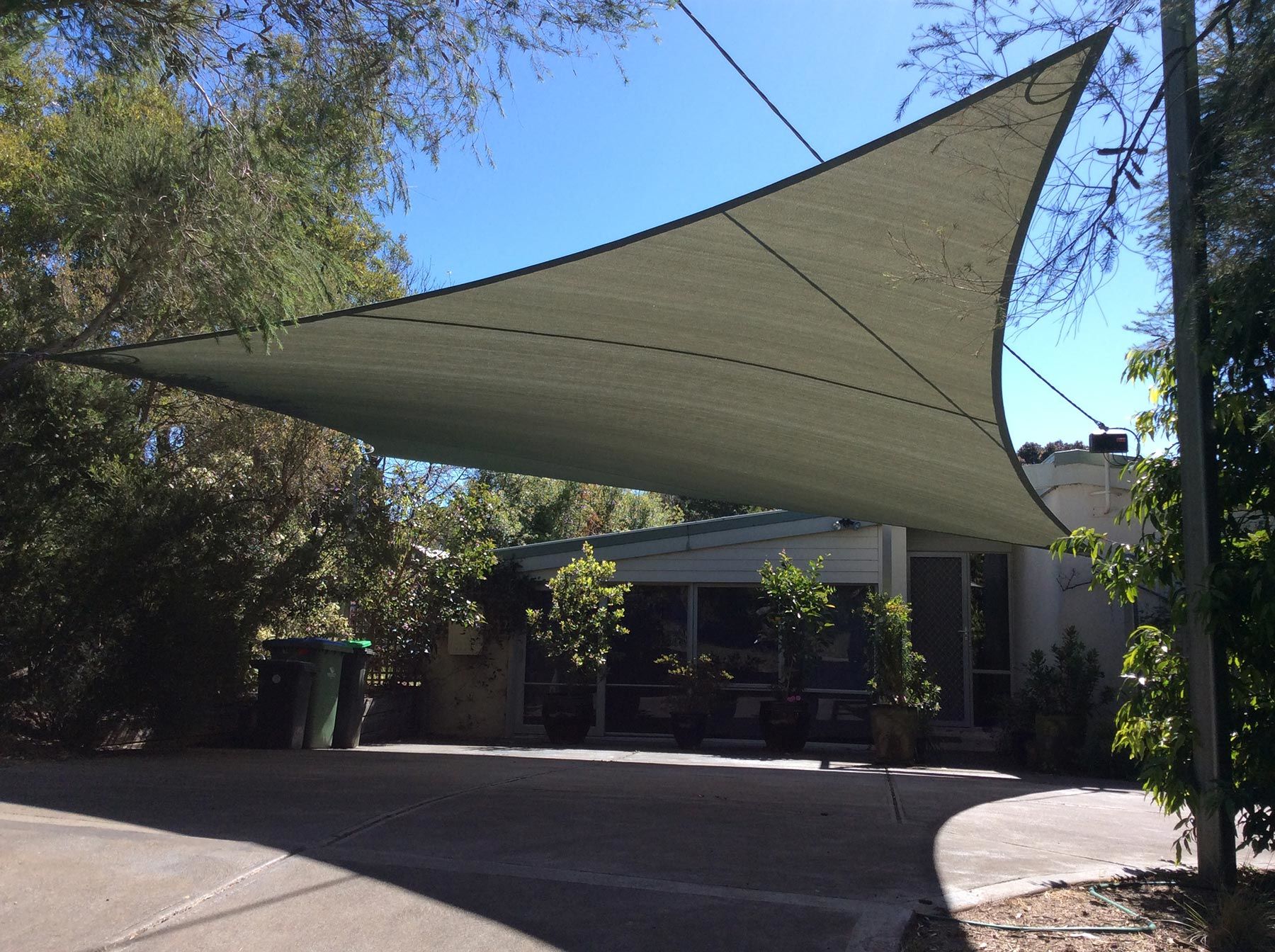 Double Carport Shade