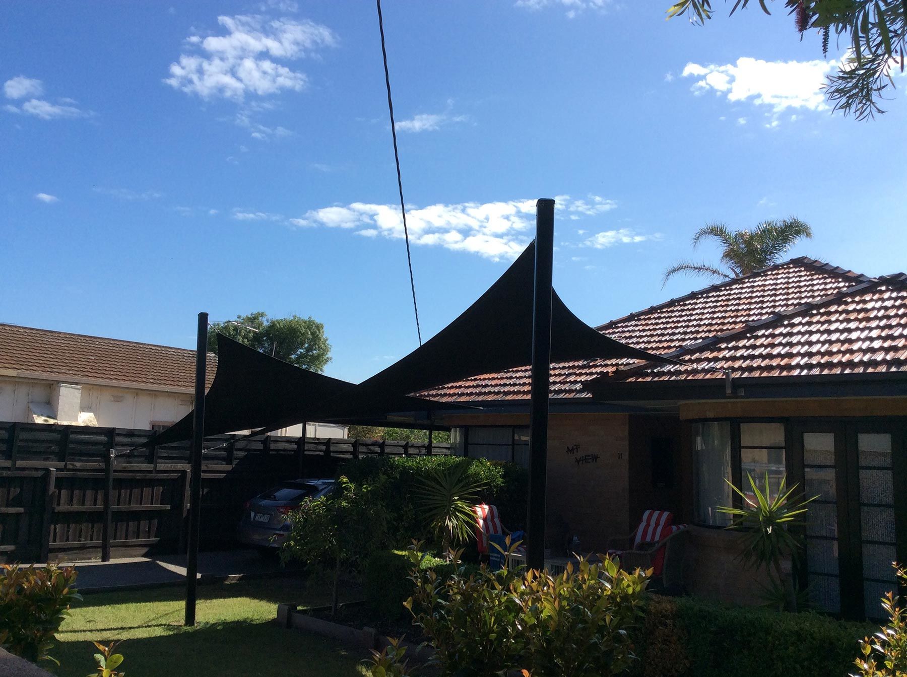 Residential Shade Sail - Pergola Shade Sail