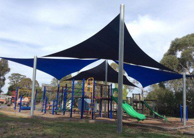 high playground shade sails and structures Melbourne - Designed and installed