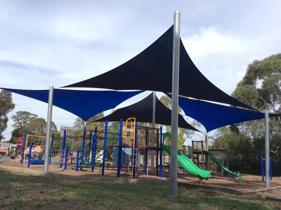 high playground shade sails and structures Melbourne - Designed and installed