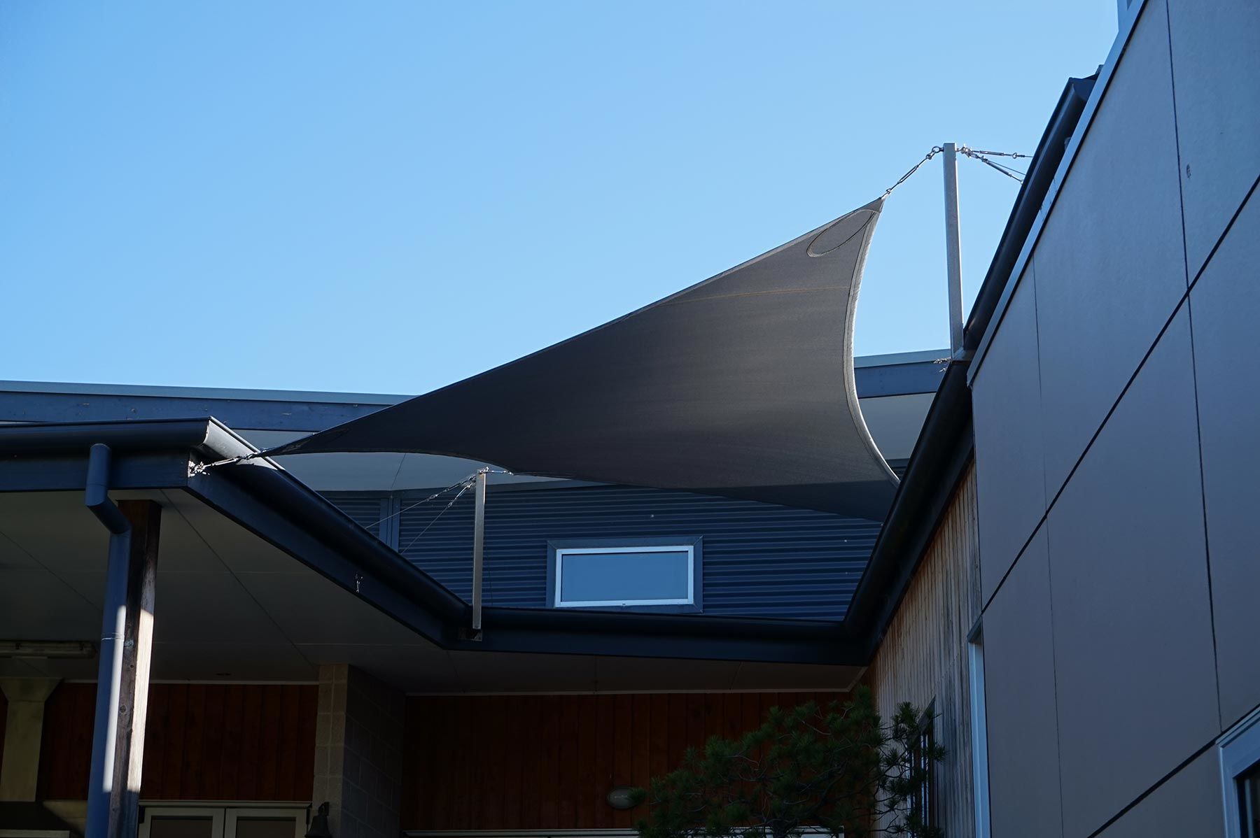 Shade Sail Roof Posts