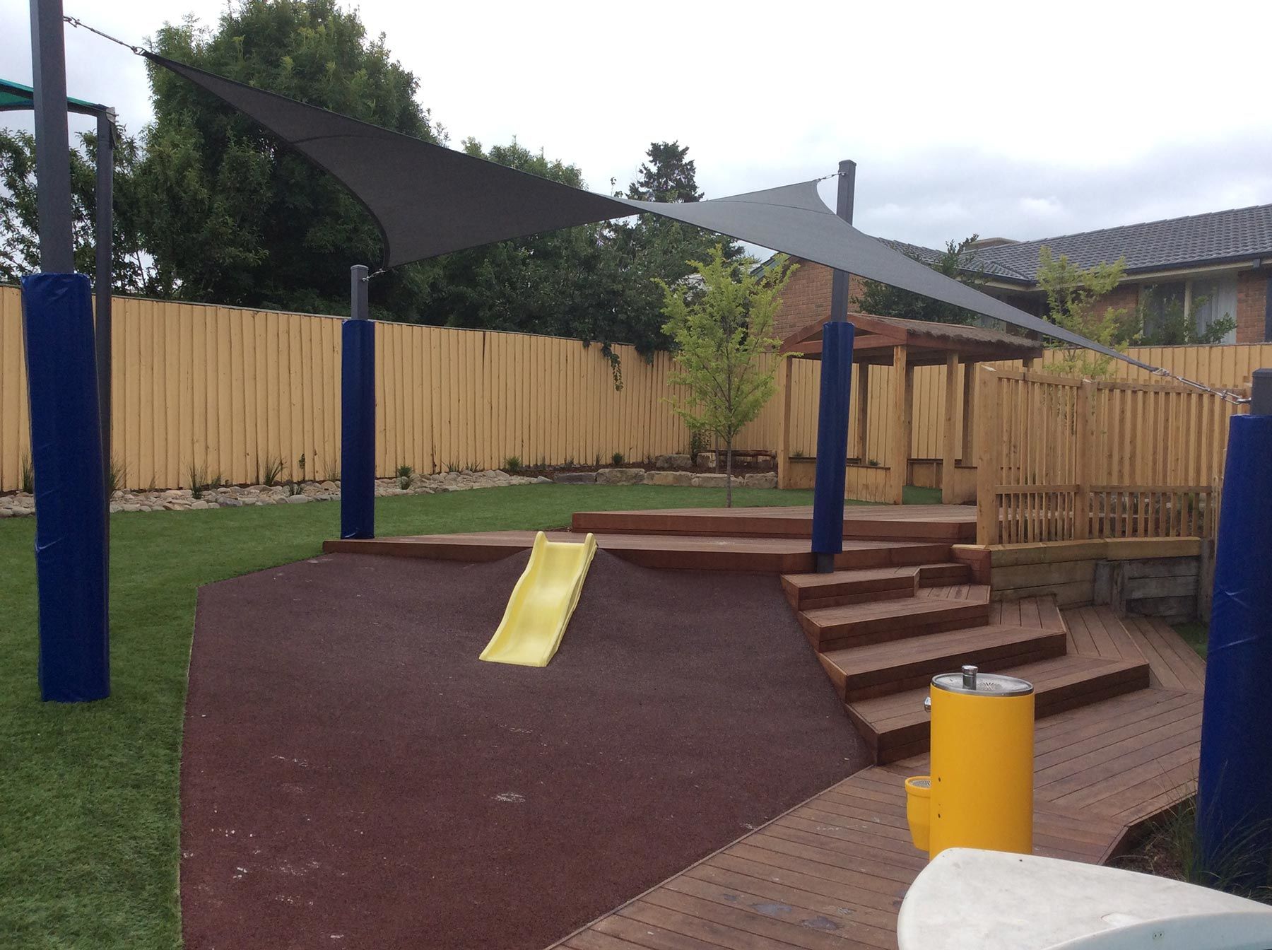 chidrens playcentre slide-shade melbourne