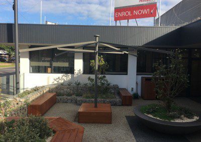Architectural Umbrellas – Permanent Commercial Umbrella Frame Frankston