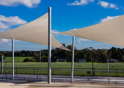 Waterproof shade sails