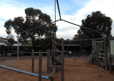 Hip and Ridge shade structure