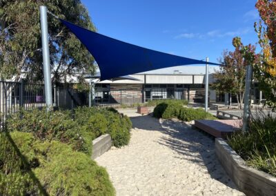 Mornington Peninsula Shade Sails - Shade sail over sand pit