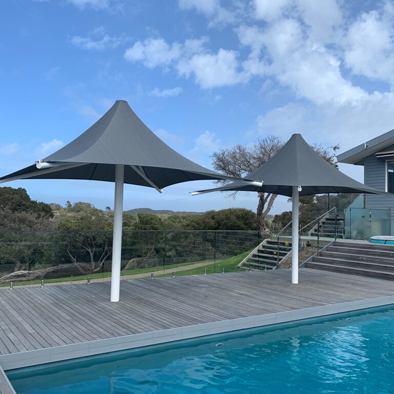 Architectural Umbrellas Decking Umbrellas - Pool Side Shade Solution