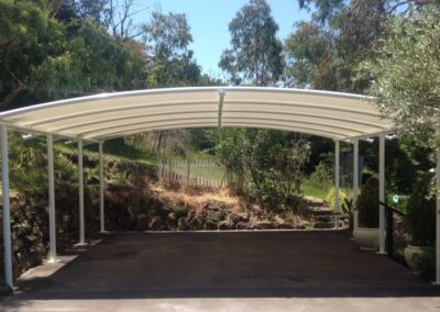 Carport Shade Structure -Triax carport shade
