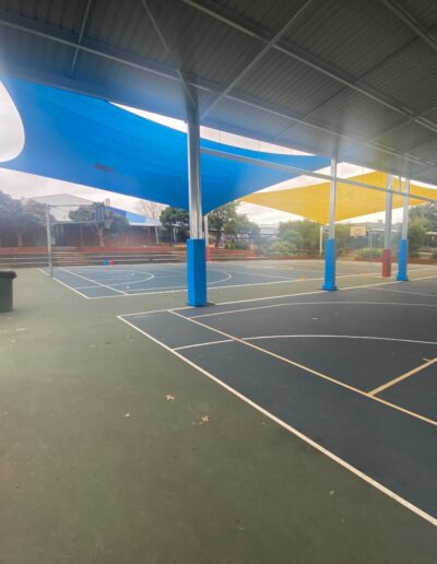 Blue Shade Sail sand pit Post Pads - Post Padding - Blue Pole Safety Pad - Shade Sail Pole Pad - Childcare safety pad - Playground Safety pad
