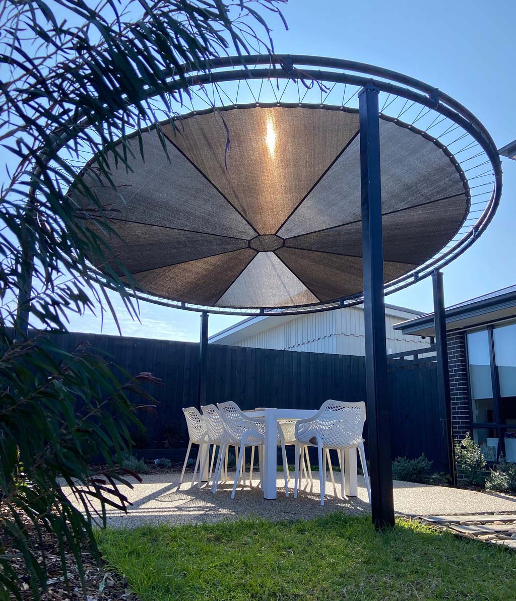 Circle shade sails - Circle shade structure
