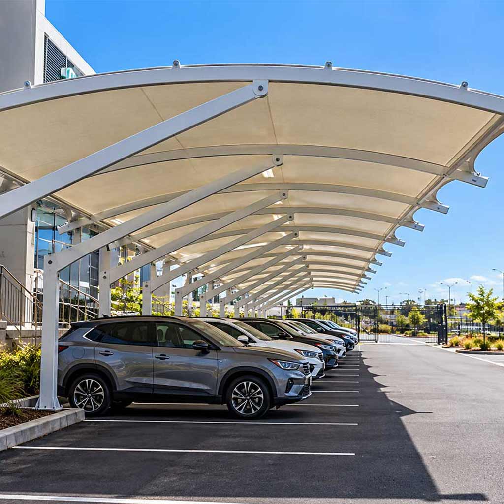 Car park shade sails & structure options